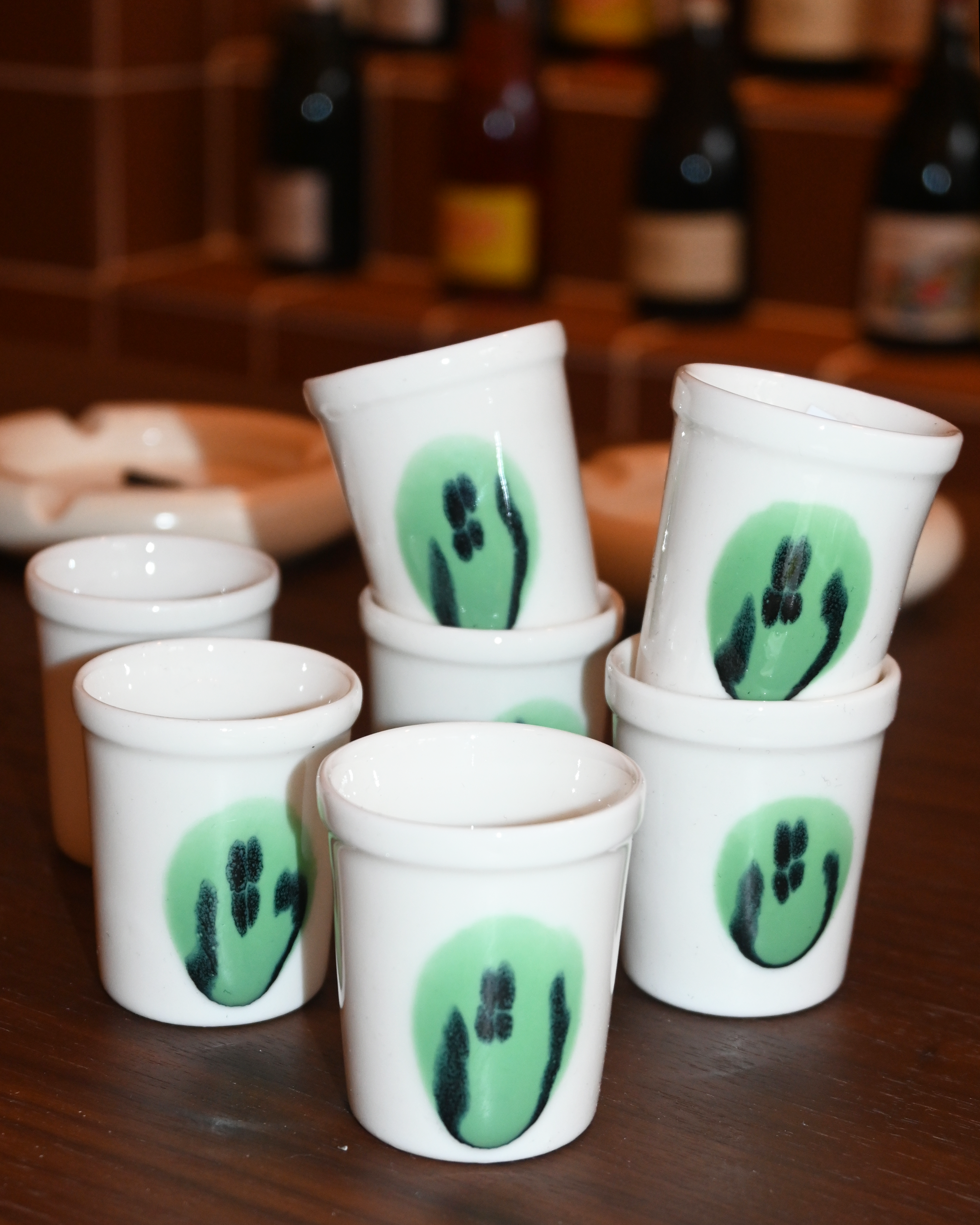 Frizbee Ceramics Alien Espresso Cup