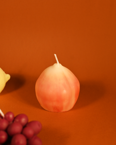 Fuzzy Peach Candle